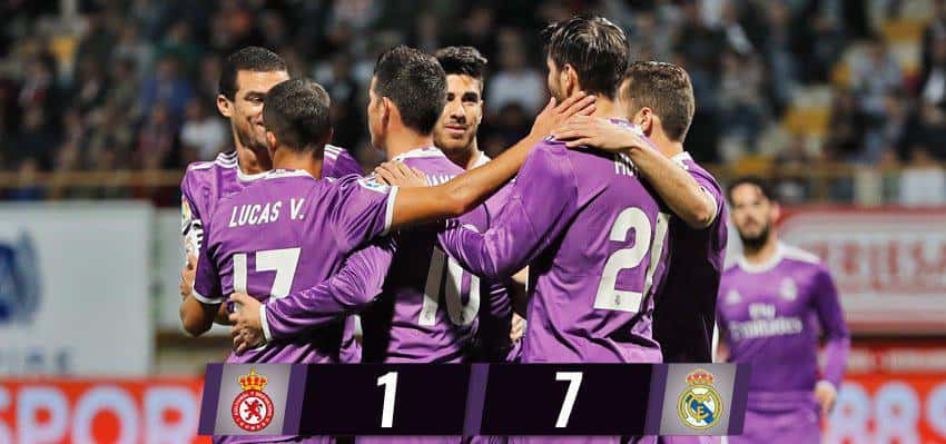 خلاصه بازی لئونسا 1-7 رئال مادرید