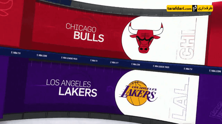 ویدیو؛ بسکتبال NBA - لس آنجلس لیکرز 110 - 118 شیکاگو بولز (95/9/1)