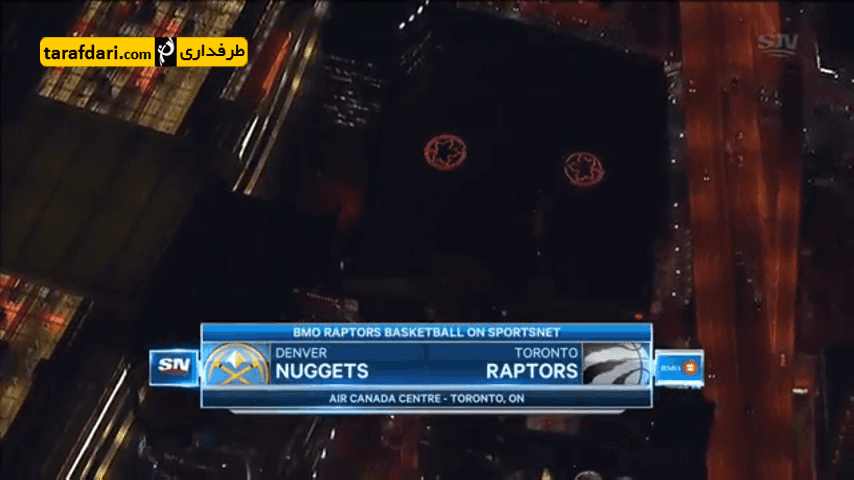 ویدیو؛ بسکتبال NBA - تورنتو رپترز 105 - 102 دنور ناگتس (95/8/11)