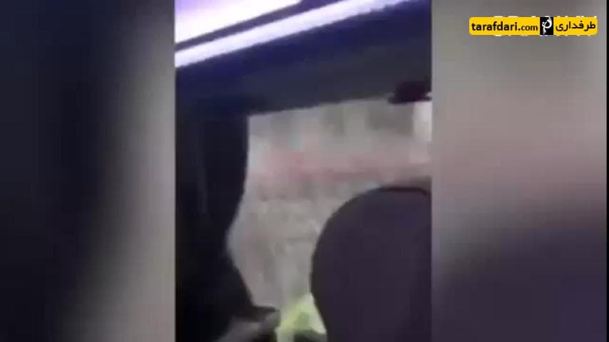 ویدیو؛ واکنش لینگارد به حمله هواداران وستهم به اتوبوس منچستر یونایتد