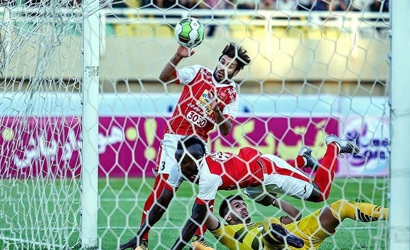 لیگ برتر-پرسپولیس-استقلال خوزستان-دروازه بان استقلال خوزستان-بازیکنان پرسپولیس