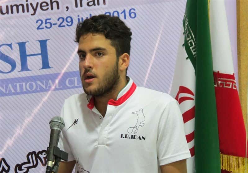 زارعیان مدال طلای خود را تقدیم شهدای مدافع حرم کرد