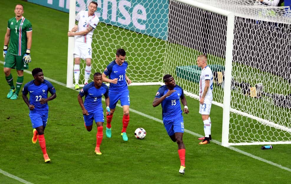 فرانسه 5 - 2 ایسلند؛ سرزمین یخ زده فتح شد