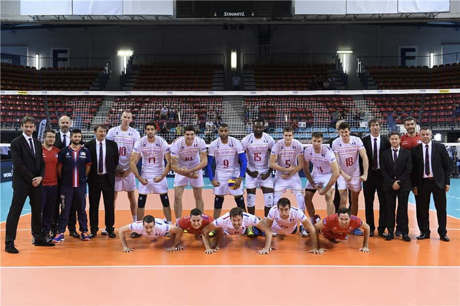 لیگ جهانی والیبال 2016؛ فرانسه 3 - 0 بلژیک