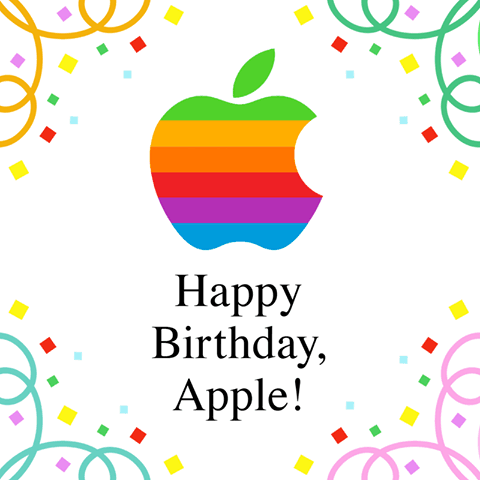 !Happy Birthday Apple