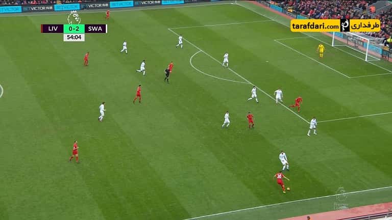 گل های HD بازی لیورپول 2-3 سوانزی - روبرتو فیرمینو