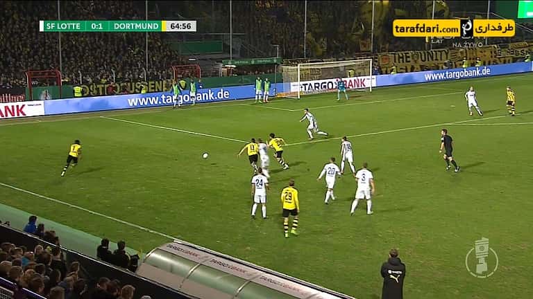 گل های HD بازی لوته 0-3 دورتموند - آندره شورله
