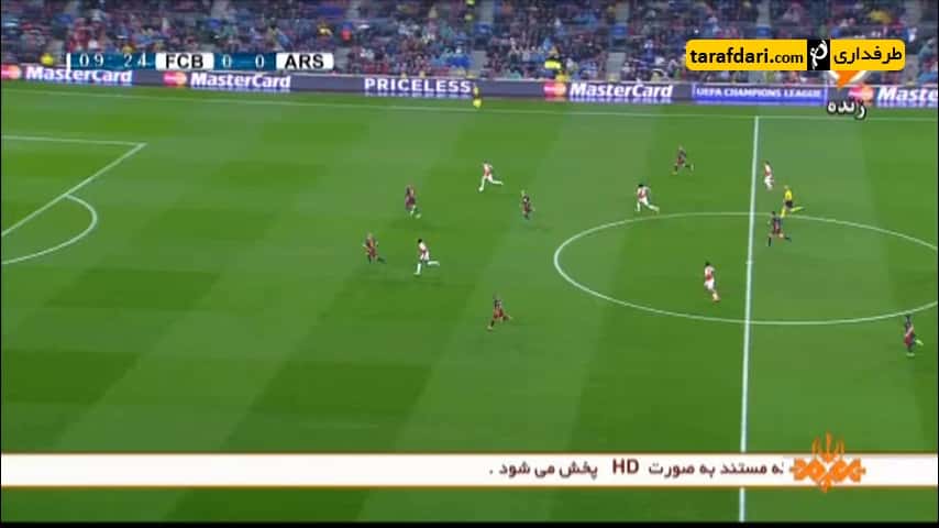 خلاصه بازی بارسلونا 3-1 آرسنال