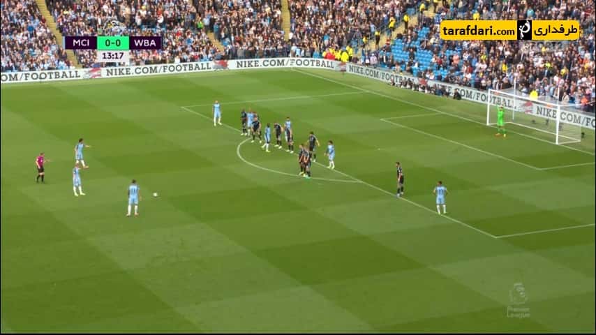 خلاصه بازی منچسترسیتی 3-1 وست برومویچ - یحیی توره
