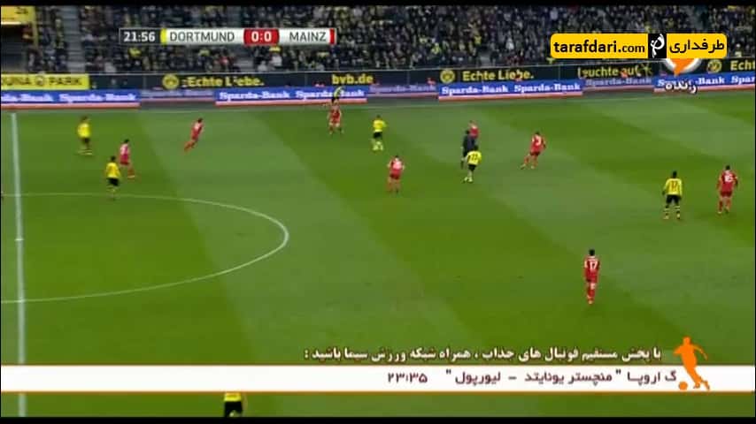 خلاصه بازی دورتموند 2-0 ماینتس