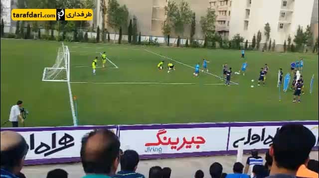 ویدیوی اختصاصی؛ ادامه تمرینات پیش فصل استقلال در کمپ حجازی