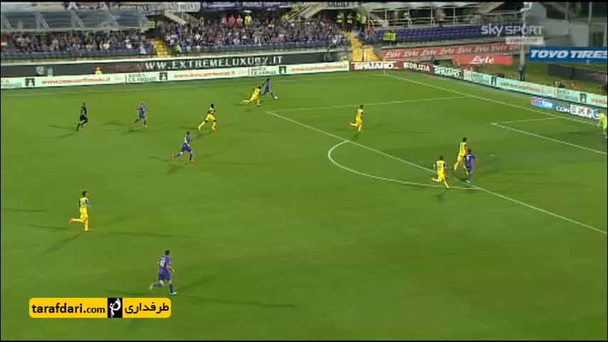 گل های بازی فیورنتینا 3-0 کیه وو ورونا