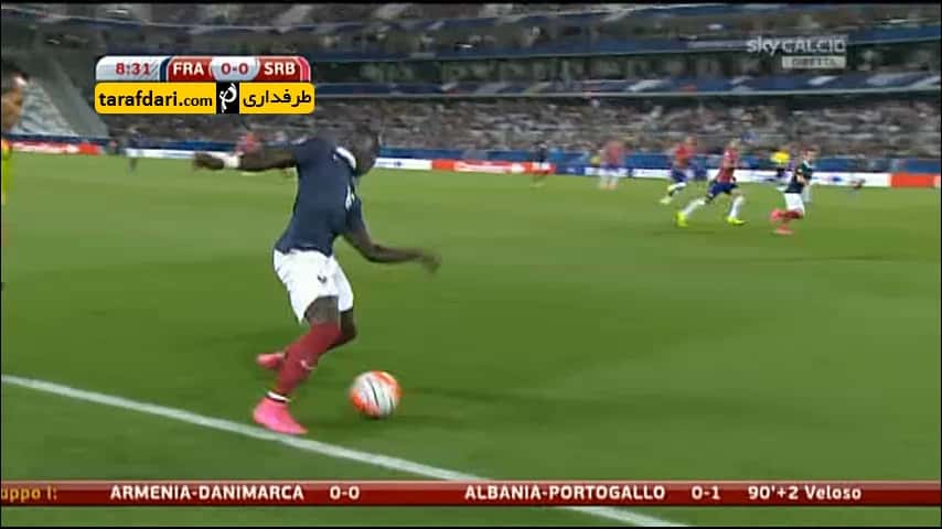 خلاصه بازی فرانسه 2-1 صربستان