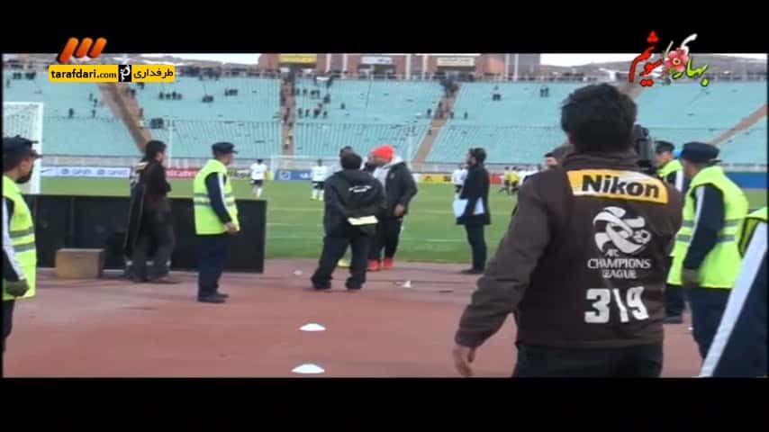 برنامه 90-حاشیه بازی تراکتور و الاهلی (1393/12/18)