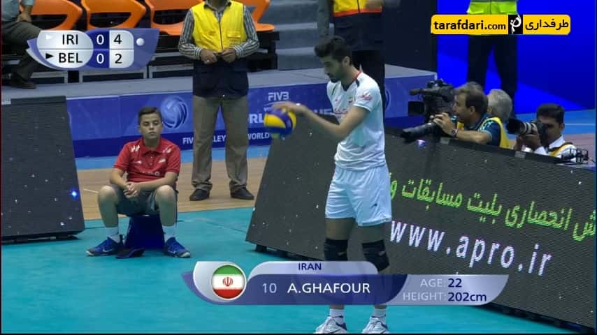 خلاصه بازی ایران 3 -2 بلژیک (لیگ جهانی والیبال 2017)