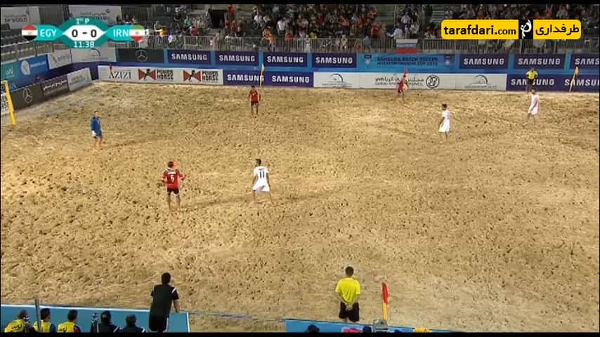 خلاصه بازی ایران 4-1 مصر (فوتبال ساحلی جام بین قاره ای)