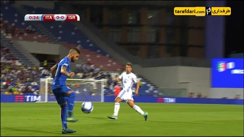 خلاصه بازی - ایتالیا 1-0 رژیم صهیونیستی - چیرو ایموبیله