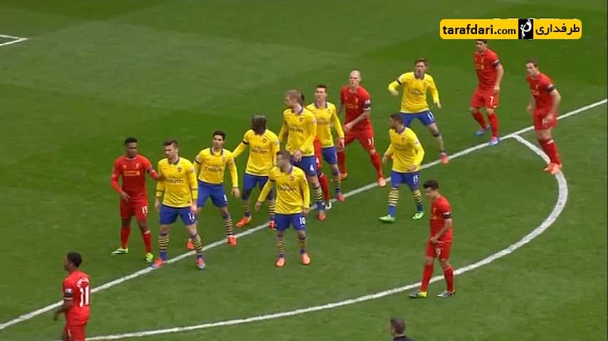 پلی به گذشته - لیورپول 5-1 آرسنال - رحیم استرلینگ
