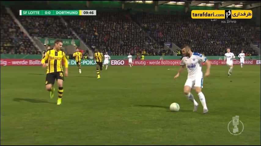 خلاصه بازی لوته 0-3 دورتموند - آندره شورله