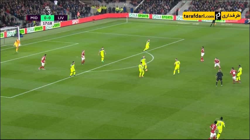 خلاصه بازی میدلزبرو 0-3 لیورپول - آدام لالانا