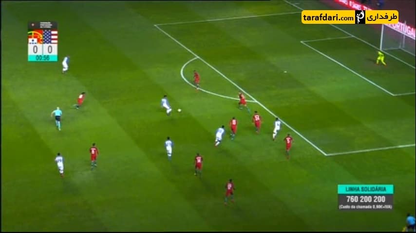 خلاصه بازی - پرتغال 1-1 آمریکا