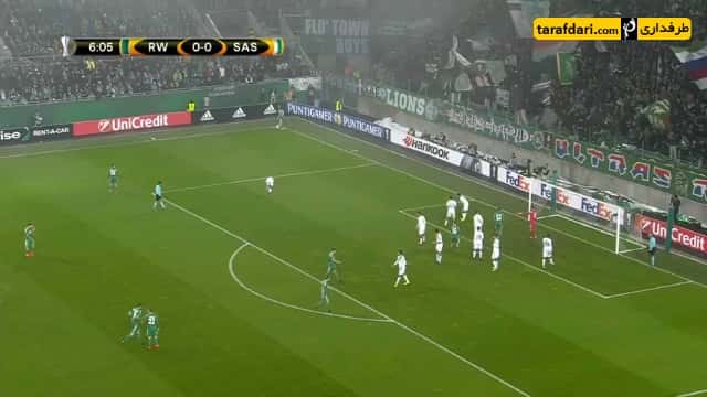 گل های بازی راپید وین 1-1 ساسولو