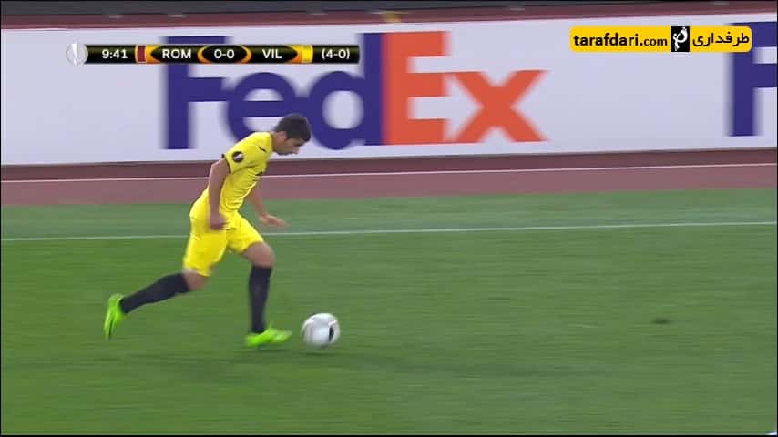 خلاصه بازی آاس رم 0-1 ویارئال - سانتوس بوره
