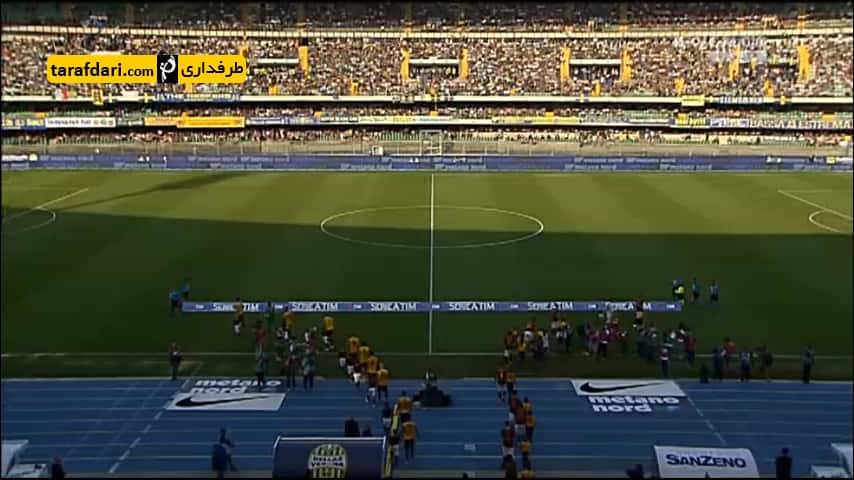 خلاصه بازی هلاس ورونا 1-1 آ اس رم