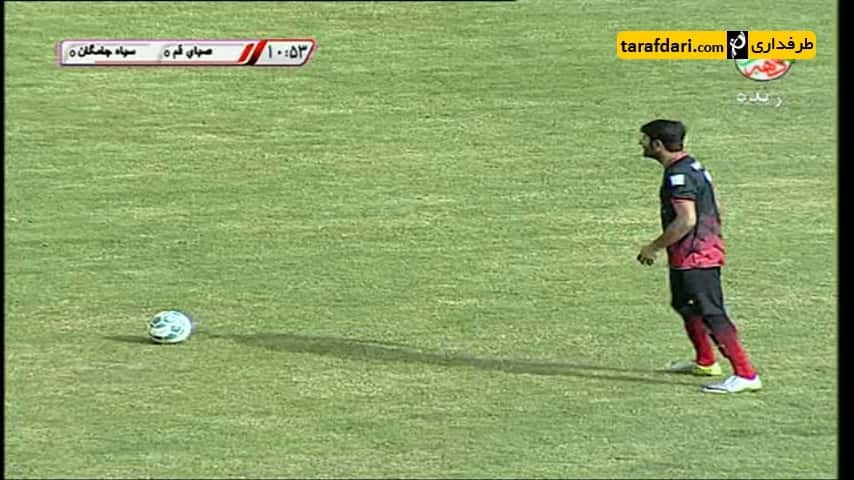 خلاصه بازی صبای قم 2-1 سیاه جامگان - لیگ برتر ایران