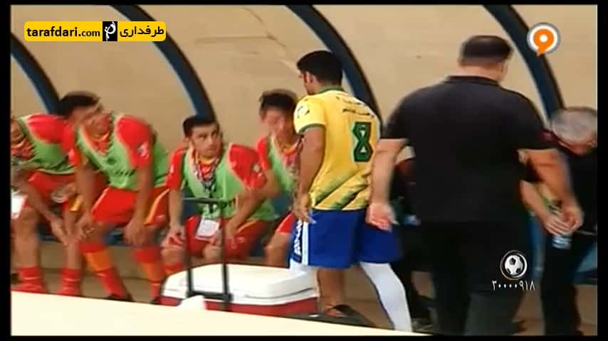 خلاصه بازی صنعت نفت آبادان 0-1 فولاد خوزستان - بختیار رحمانی