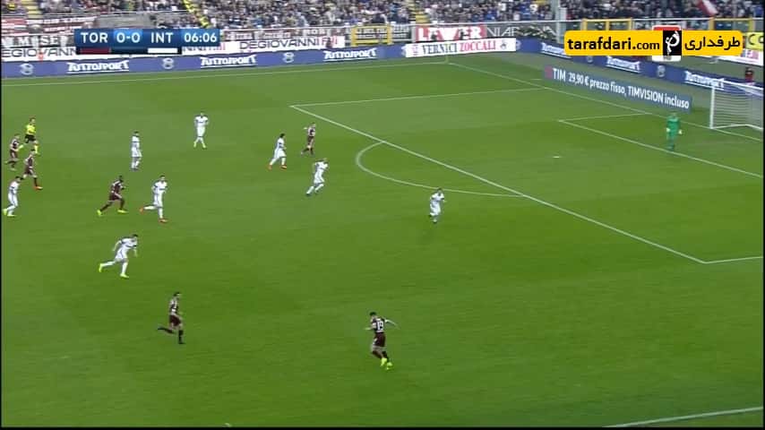 خلاصه بازی تورینو 2-2 اینتر - آنتونیو کاندروا