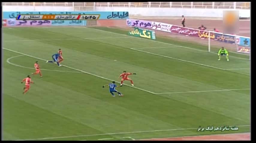 خلاصه بازی - تراکتورسازی 3-0 استقلال خوزستان