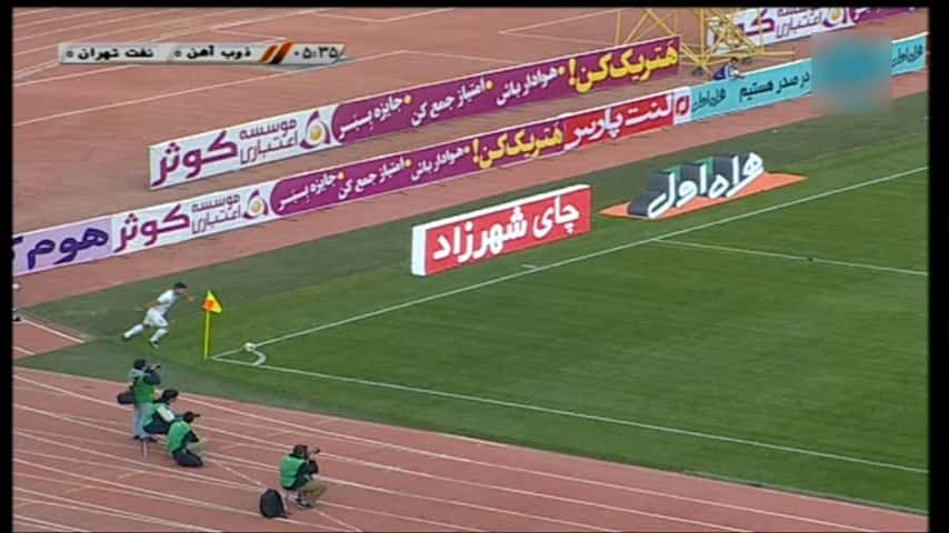 خلاصه بازی - ذوب آهن 2-0 نفت طلاییه