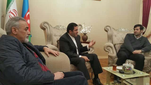 دیدار مسئولان قایقرانی با سفیر ایران در آذربایجان