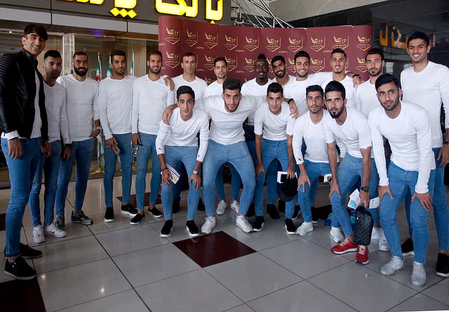 کاروان پرسپولیس-لیگ قهرمانان آسیا-اعضای تیم پرسپولیس