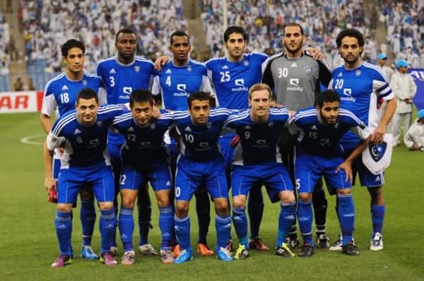 تیم فوتبال الهلال-لیگ عربستان-عکس تیمی الهلال