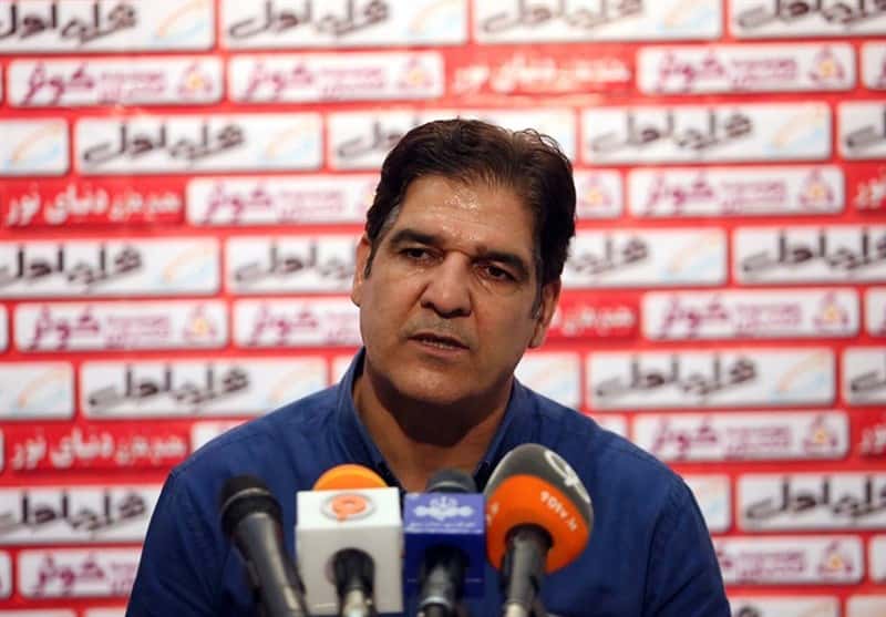 سرمربی پدیده-نشست خبری-سرمربی فوتبال