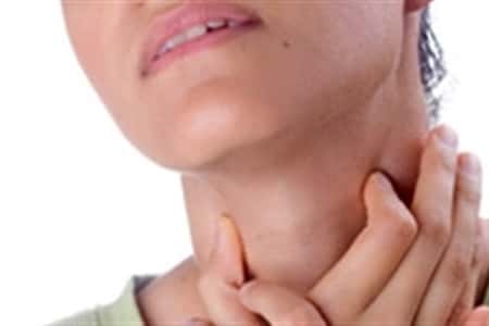 روش های برای گلو درد