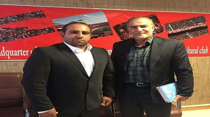 دیدار مدیران کانون هواداران تراکتورسازی و پرسپولیس