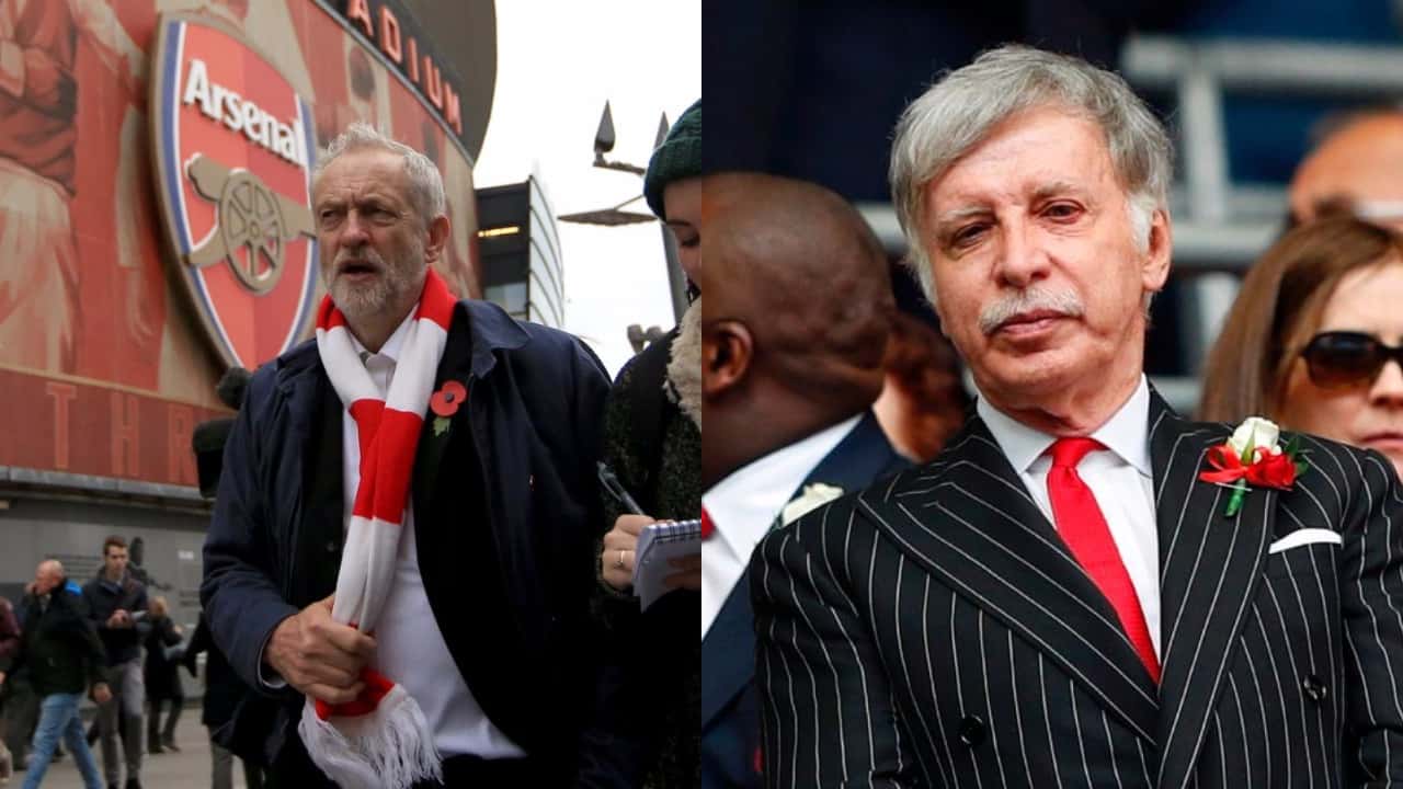 آرسنال - Arsenal - توپچی ها - Gunners - Gooners - رهبر حزب کارگر انگلیس - مالک باشگاه آرسنال - Leader of the Labour Party