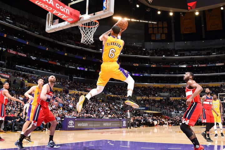بسکتبال nba-کنفرانس غرب-کنفرانس شرق-لس آنجلس لیکرز-واشنگتن ویزاردز
