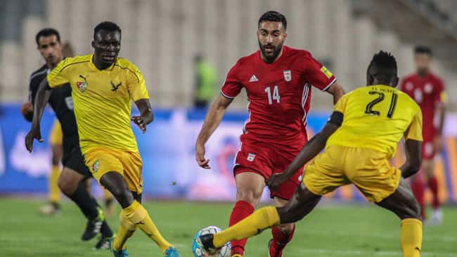 مهاجم تیم ملی فوتبال ایران