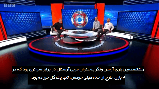 دانلود؛ آنالیز بازی آرسنال-سوانزی برنامه Match of the Day (با زیرنویس فارسی)