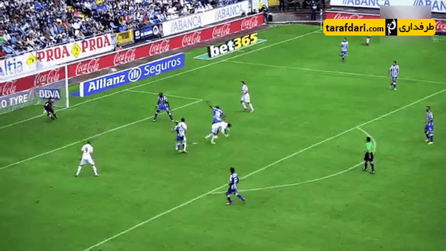 کریستیانو رونالدو-گل های رونالدو-رئال مادرید-دپورتیوو لاکرونیا