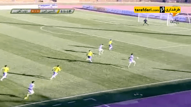 خلاصه بازی اکسین البرز 0 - 1 ذوب آهن اصفهان