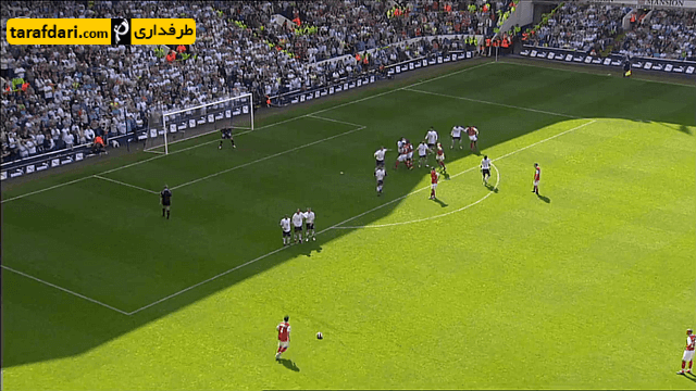 گل حبیب کولو توره به تاتنهام-لیگ برتر انگلیس-انگلستان-آرسنال-Kolo Toure
