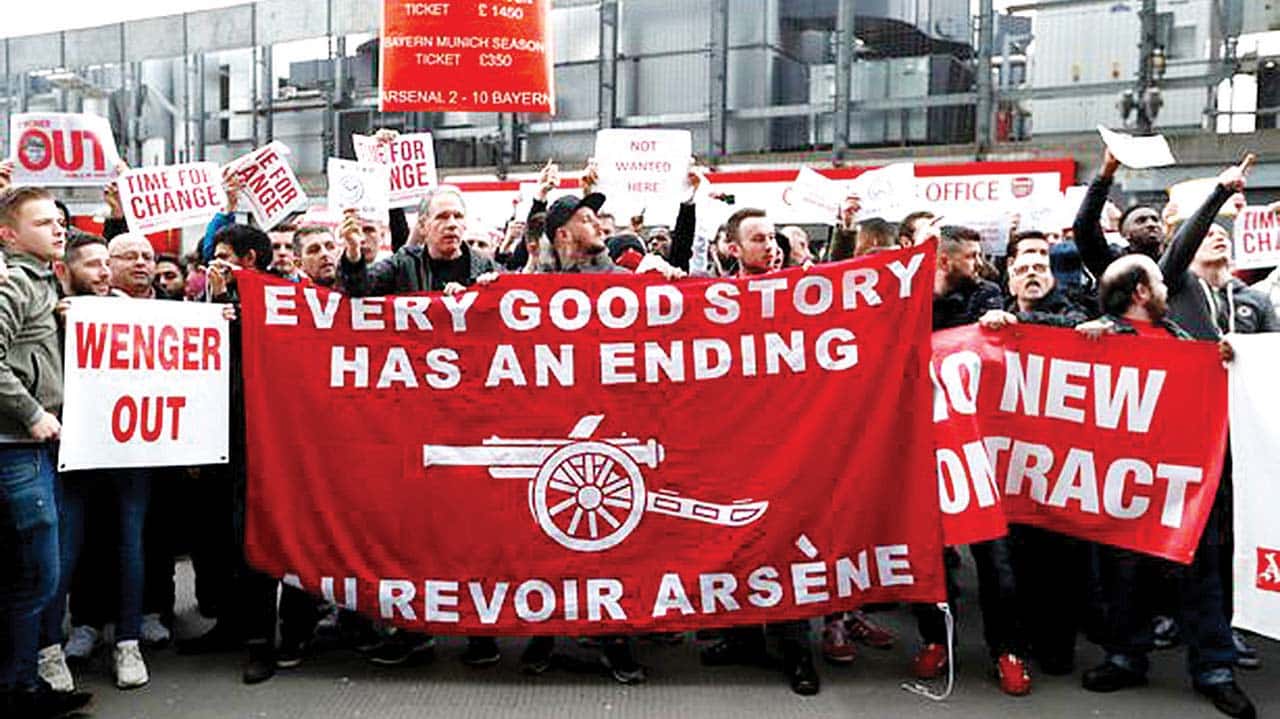 آرسن ونگر - arsene wenger - wenger out
