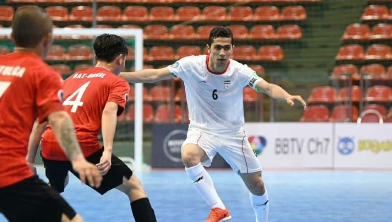 کاپیتان تیم ملی فوتسال زیر 20 سال ایران-فوتسال زیر 20 سال قهرمانی آسیا