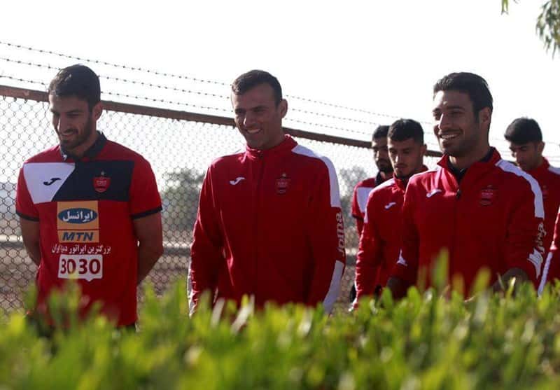 سید جلال حسینی-حسین ماهینی-شجاع خلیل زاده-تمرین پرسپولیس-پرسپولیس-بازیکنان پرسپولیس-کاپیتان پرسپولیس