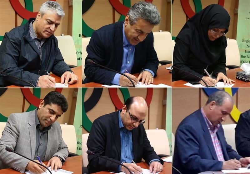 مهدی تاج-زهرا اینچه درگاهی-مهدی علینژاد-صادق فرجی-فضلالله باقرزاده-هاشم اسکندری